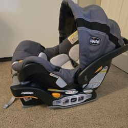 Chicco Infant Car Seat and Base.Rear-Facing Seat for Infants 4-30 lbs.Infant Head and Body Support 