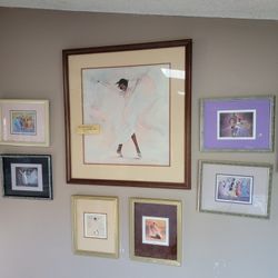 1990's Contemporary Art Prints By Black Artist Lavarne Ross