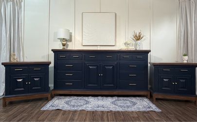 Vintage Navy Dresser Set