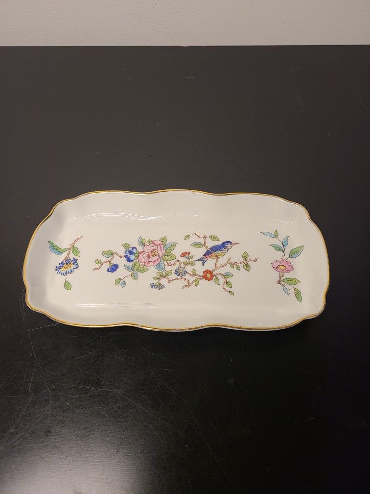 Aynsley Bone China Rectangular Dish Tray