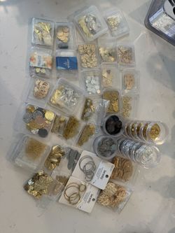 HUGE Lot Of Beautiful DIY Earring Charms For Jewelry Crafts