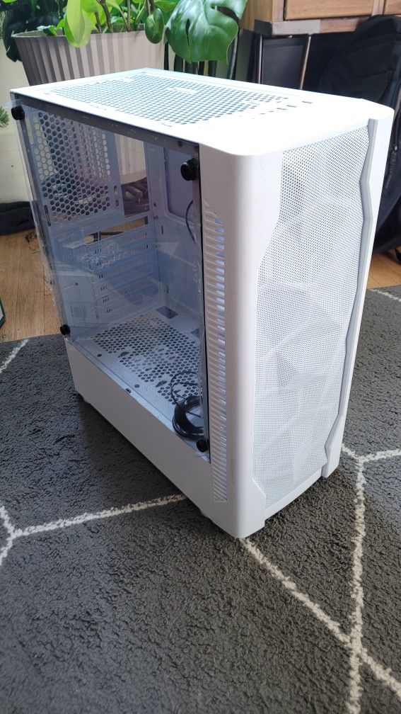 MONTECH X1 TEMPERED GLASS ATX MID TOWER COMPUTER CASE WHITE BRAND NEW
