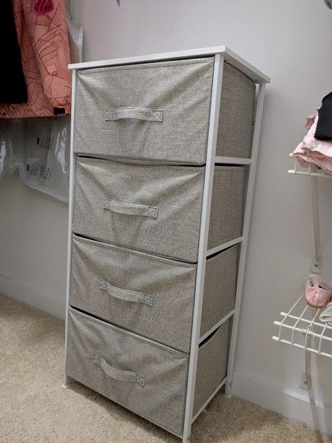 4-Drawer Fabric Storage Organizer