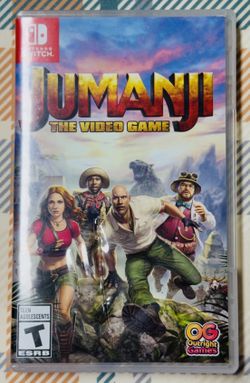 Jumanji: the Video Game - Nintendo Switch With Case Tested/Works J98