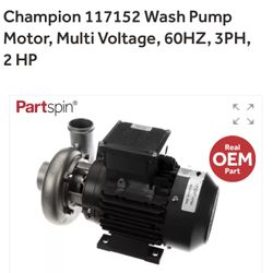 Wash Pump