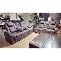 Power Reclining Sofa Or Love Seat $1299 Each Your Choice 
