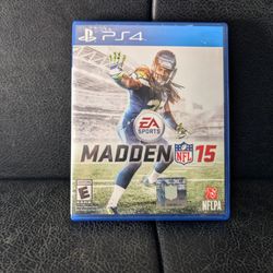 Madden NFL 15 For Ps4