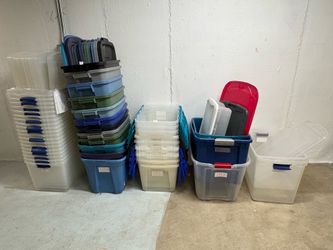 Large Plastic Storage Bins With Lids