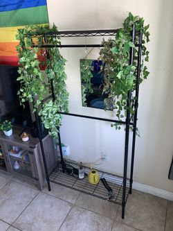 Black metal rack for ANYTHING