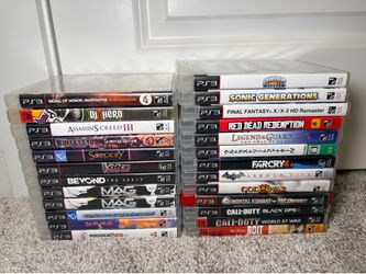 PS3 video games