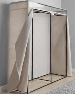 Tear Zippered Cloth Closet W 60 x H 63 x D 20