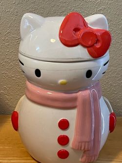 Hello Kitty Christmas cookie jar