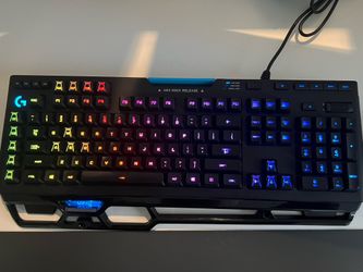Logitech G910 Orion Spectrum RGB Wired Mechanical Gaming Keyboard , Black