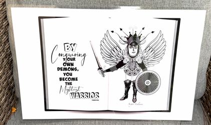 Guardian Angel  Art Print Framed 11x17 Laminated