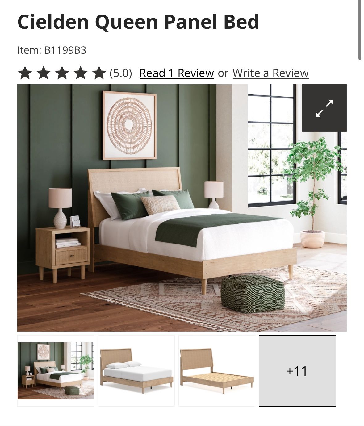 Queen Wooden Bed Frame