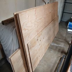 One New Sheet Of 5/8 Plywood