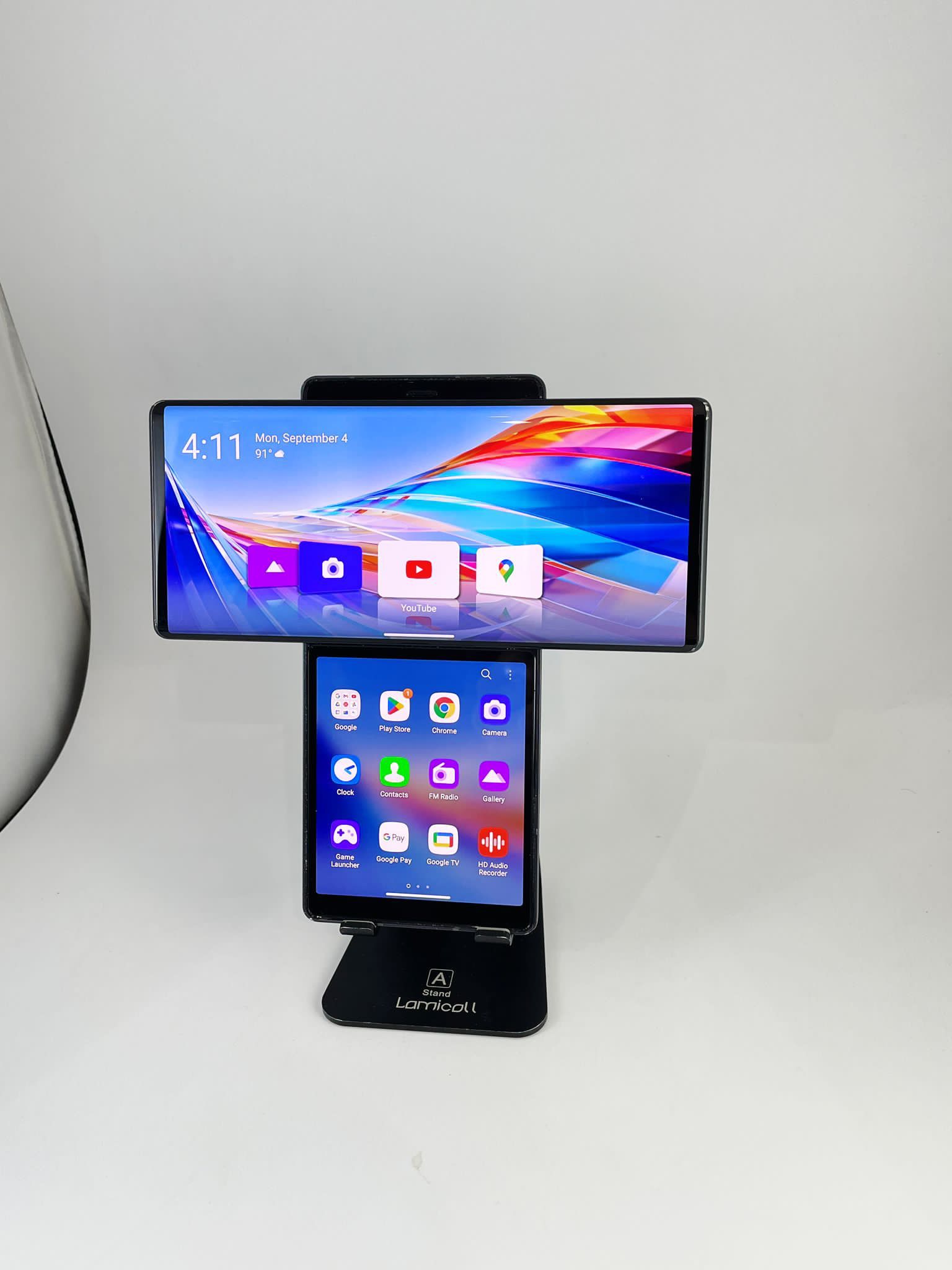 LG WING 5G 256GB T-Mobile//MetroPcs Flip Screen Fully Functional