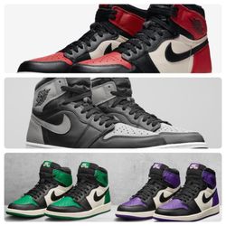 Jordan 1 buying pairs new or used