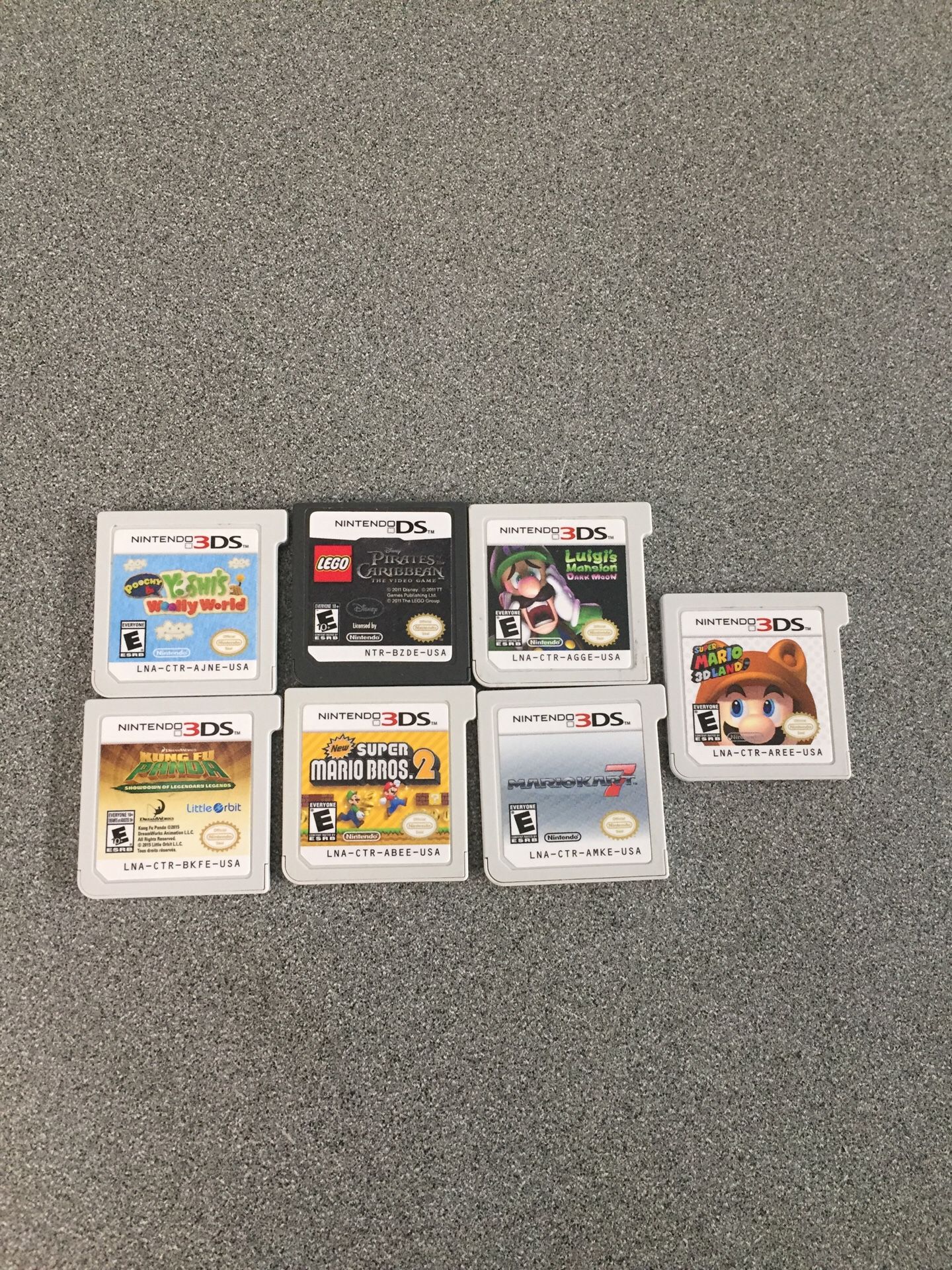 Nintendo DS & 3DS games