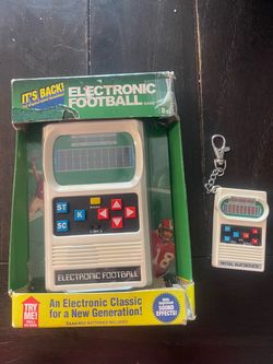 Vintage Electronic Football games