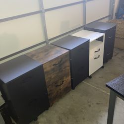 File Cabinets $40 Each Wood 