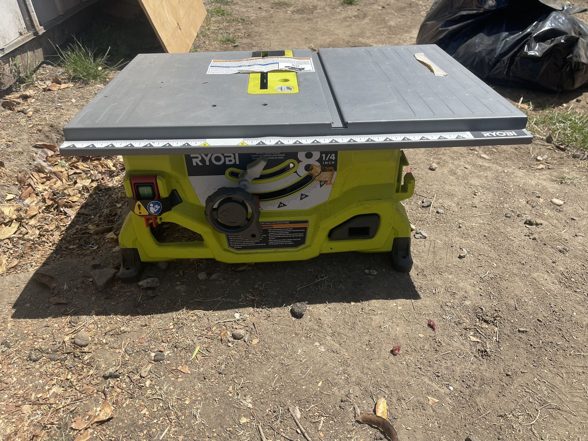 Ryobi 81/4 Table Saw