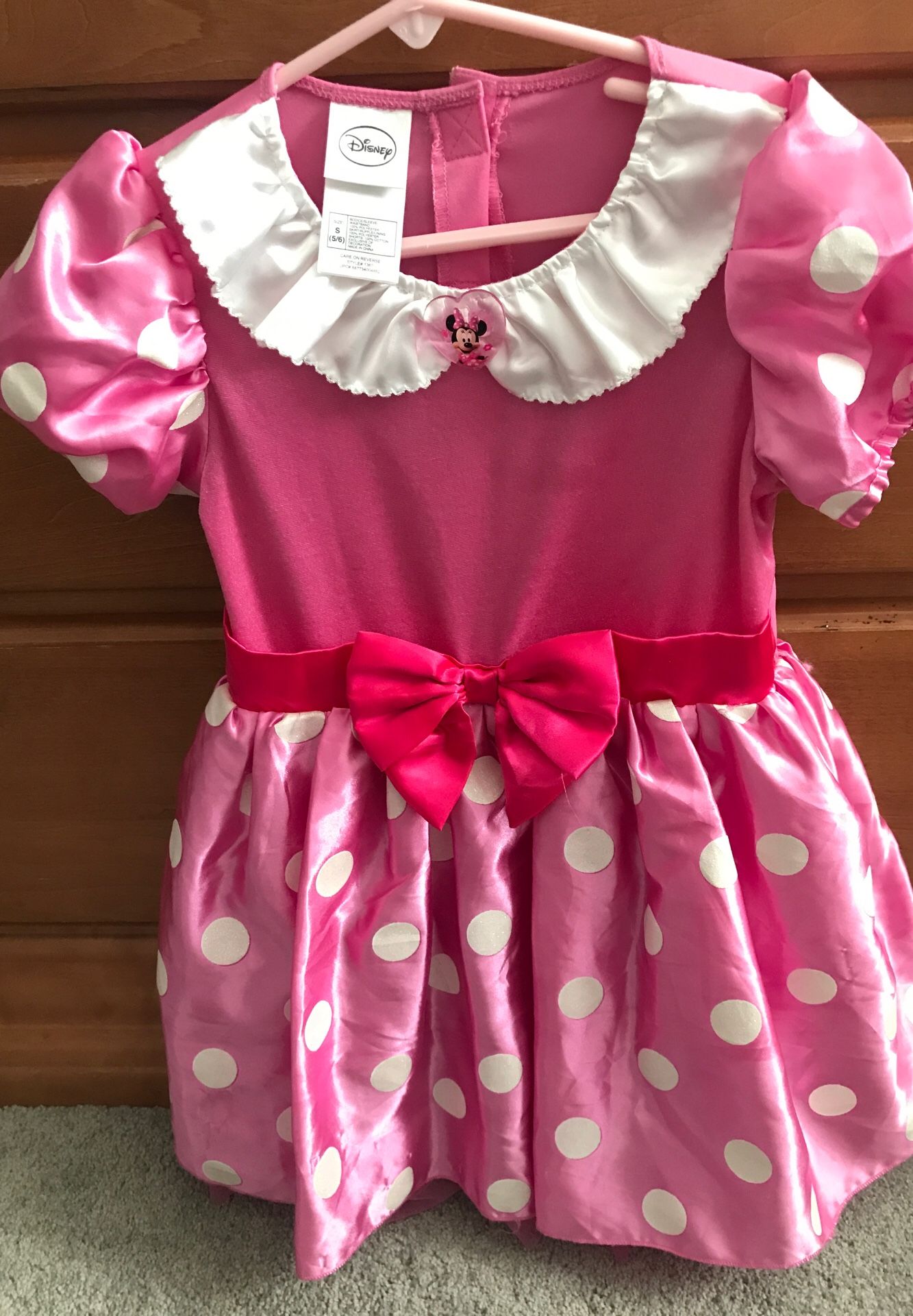 Minnie Mouse costume size small 5-6