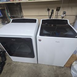 Washer and dryer