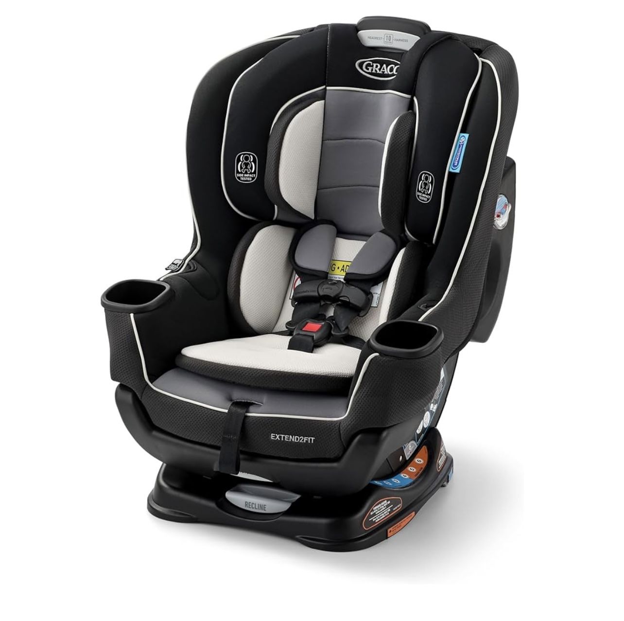Graco Extend2Fit Convertible Baby Car Seat