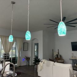 Modern Glass Pendulum Light Fixtures