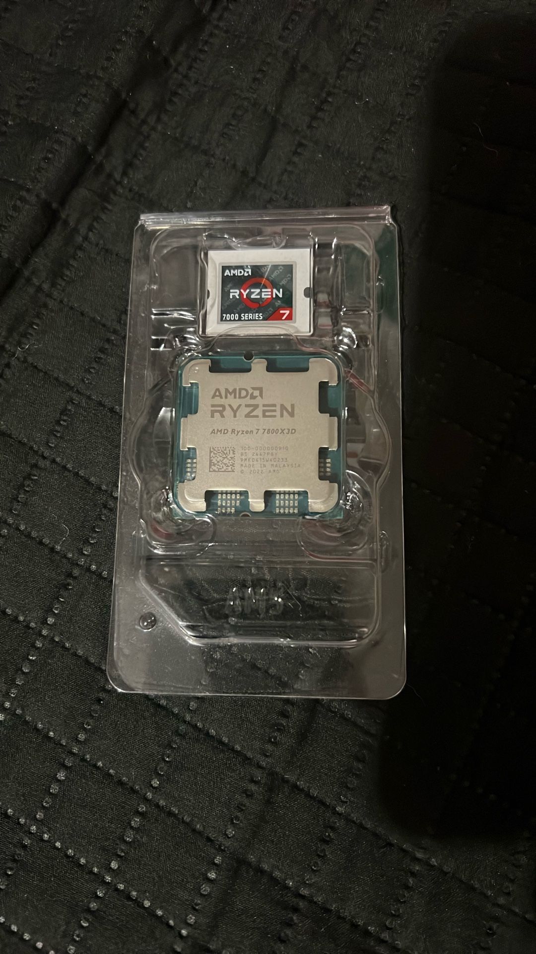 AMD Ryzen 7 7800X3D 8-Core, 16-Thread Desktop Processor