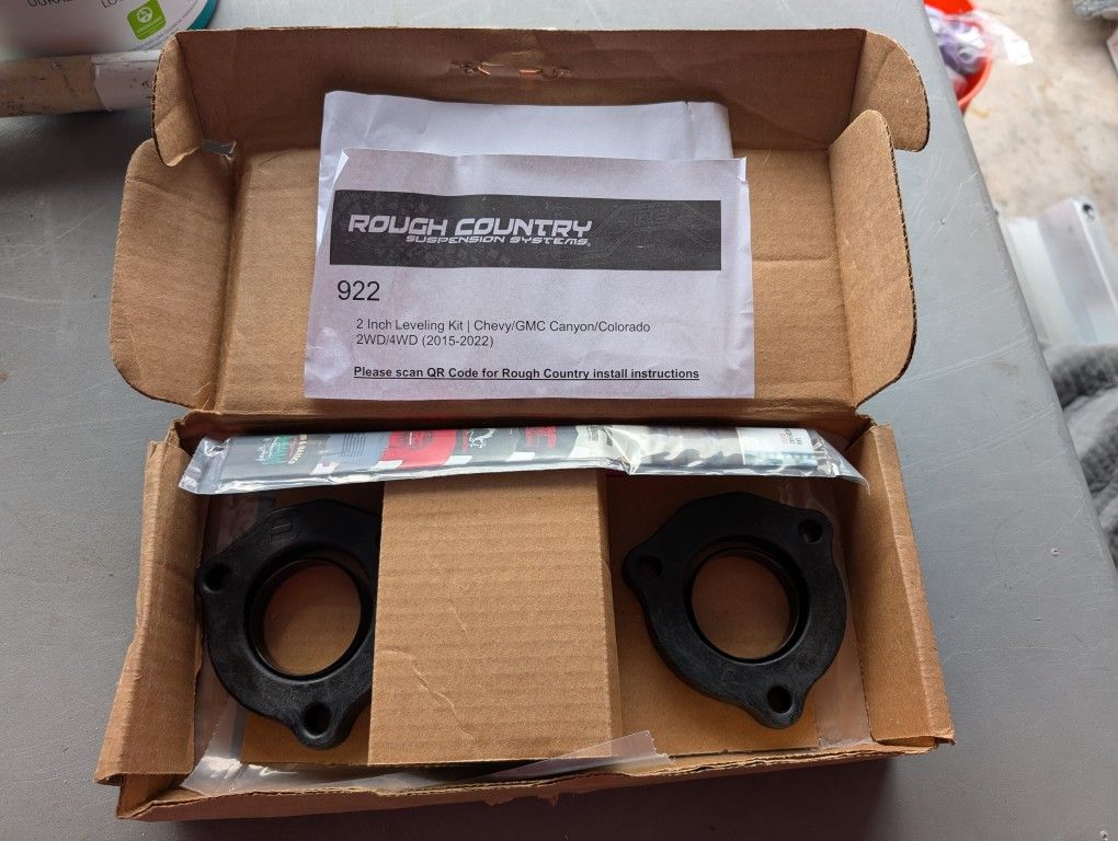 Leveling kit- 2015-2022 Colorado/Canyon- FREE