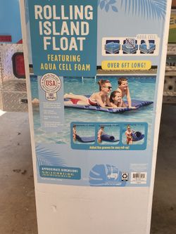 Rolling island float