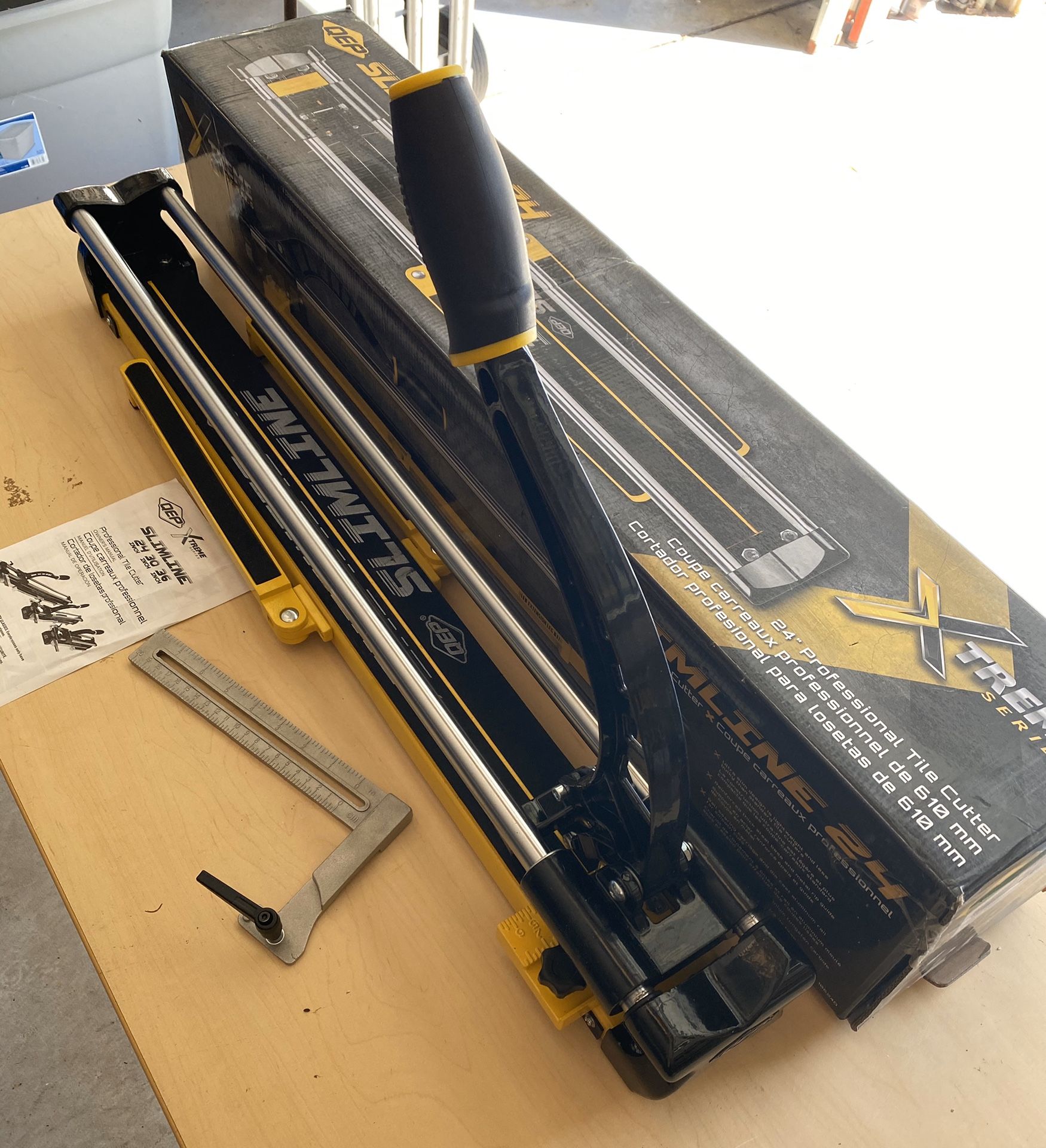 QEP Slimline 24” Professional Tile Cutter for Sale in Raleigh, NC OfferUp