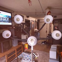 5 Headed Infrared Heat Lamp 