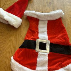 Dog Santa Suit