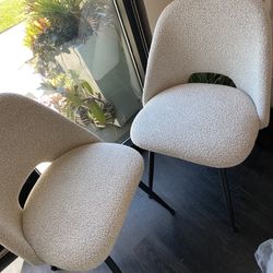 Boucle Side Chairs