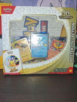 Pokémon TCG: 30th Anniversary Celebration Poster Collection Celebration