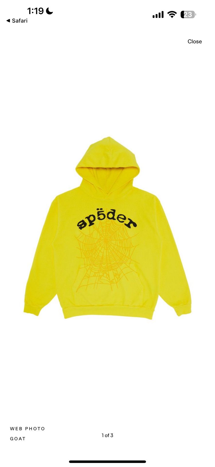 Spider hoodie