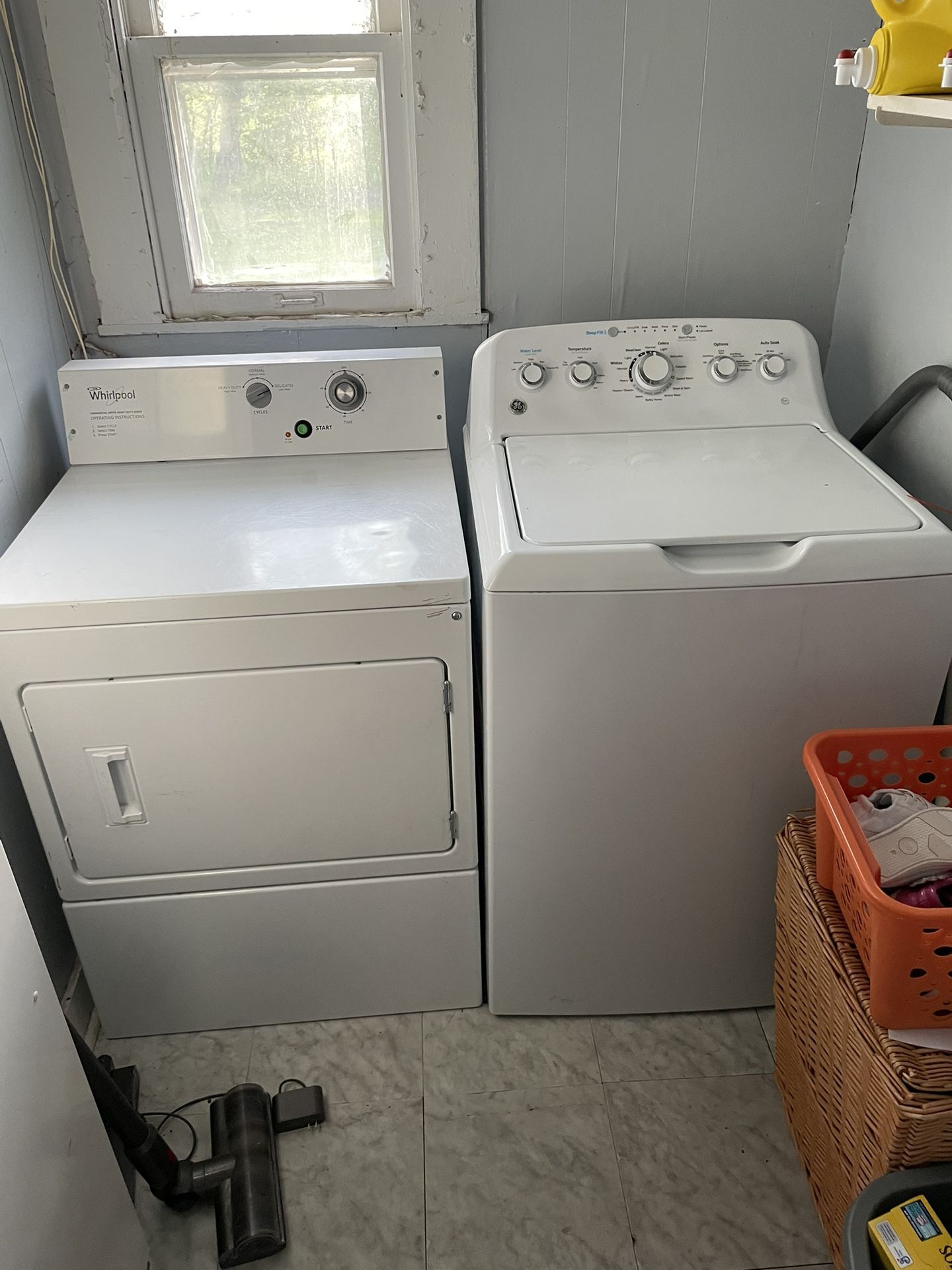 Washer And Dryer