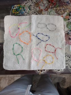 Pulseras De Hilo Con 7nudos