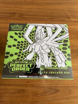 Pokemon Center Perfect Order Elite Trainer Box Etb NO TRADES