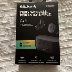 NIB Skullcandy Truly Wireless Earbuds. No Deliveries 