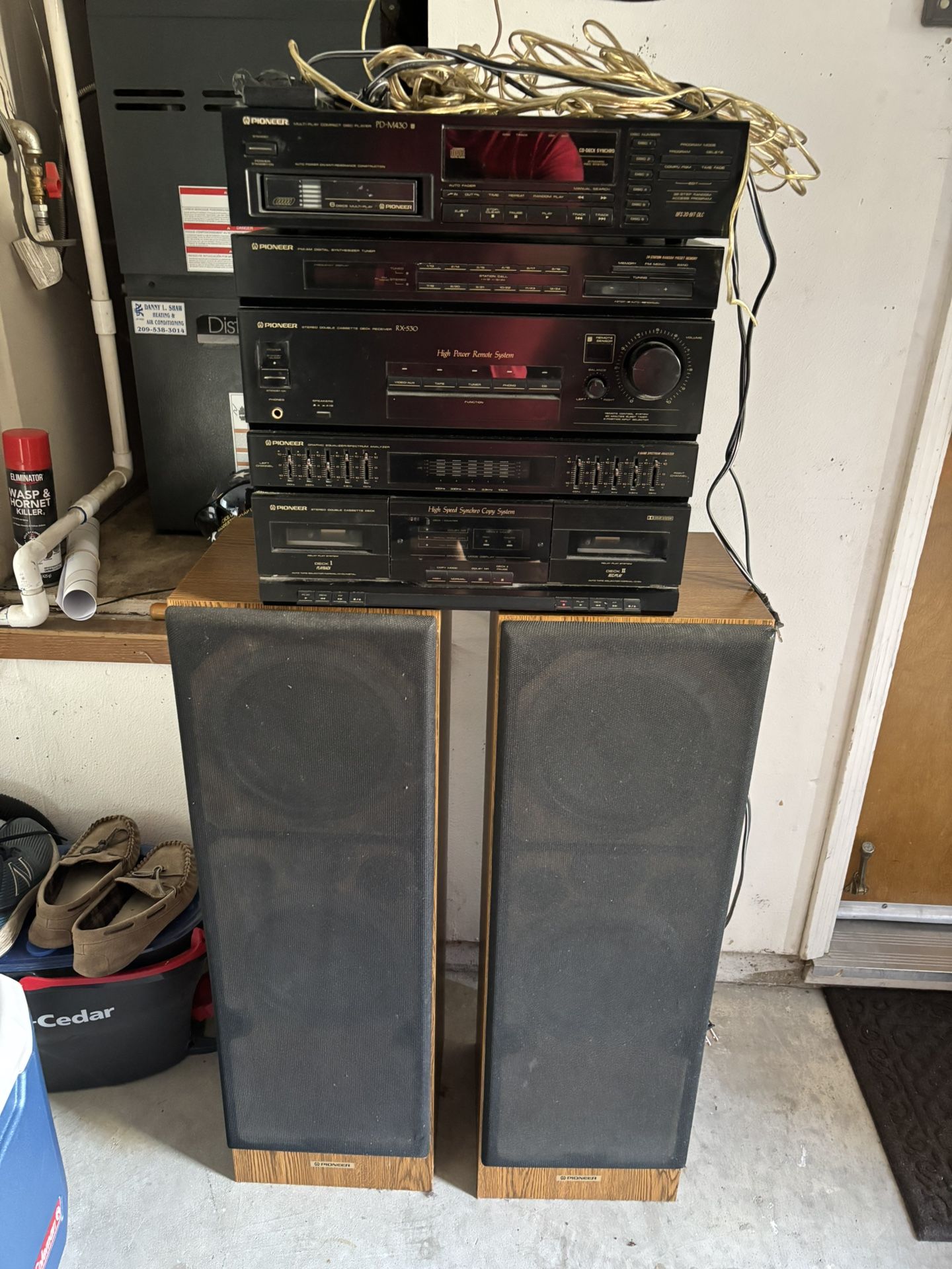 Pioneer Rack Stereo System