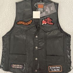Leather Vest