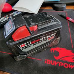 Milwaukee 48-11-1890 M18 Lithium 9.0 Ah Battery, EXCELLENT WORKING CONDITION 