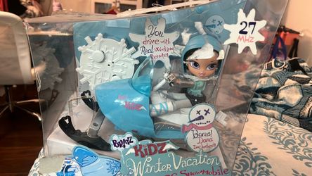 Bratz kidz winter vacation tv snowmobile