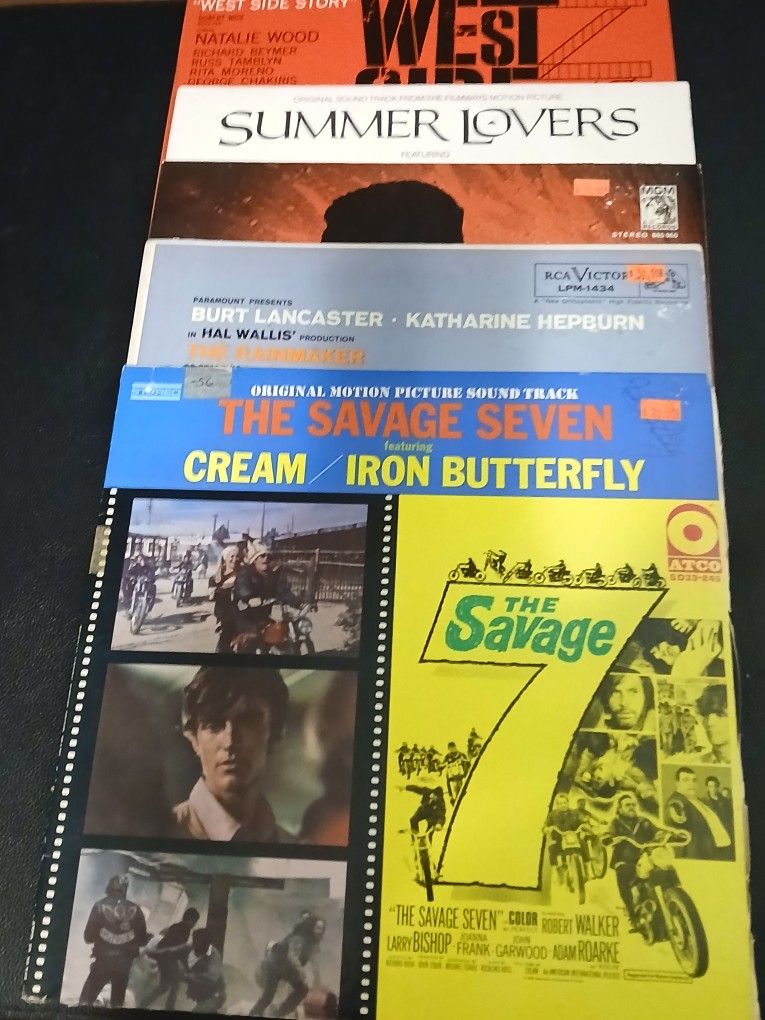 Movie Soundtrack Record Bundle