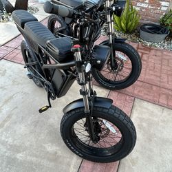 2 Brand New Freego Electric bicycles. F2 Plus Models E Bikes