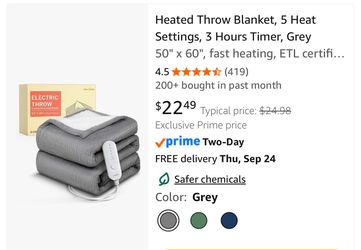 Heated blanket
